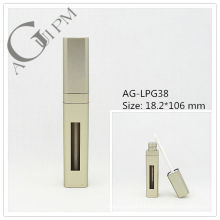 Beautiful&Empty Plastic Quadrate Lip Gloss Tube AG-LPG38, AGPM Cosmetic Packaging , Custom Colors/Logo